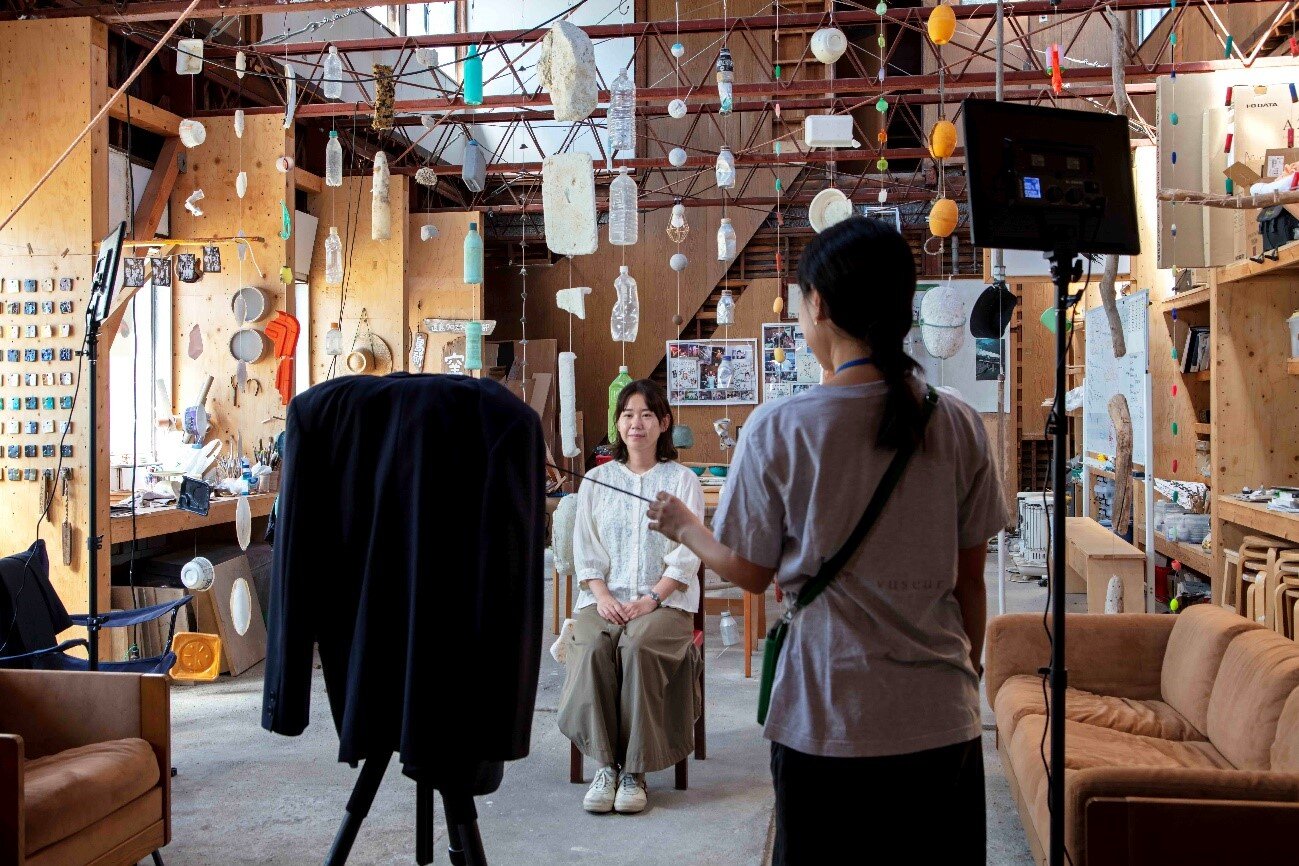 瀬戸内「　　　」資料館/宮浦ギャラリー六区・へんこつでの写真スタジオ風景